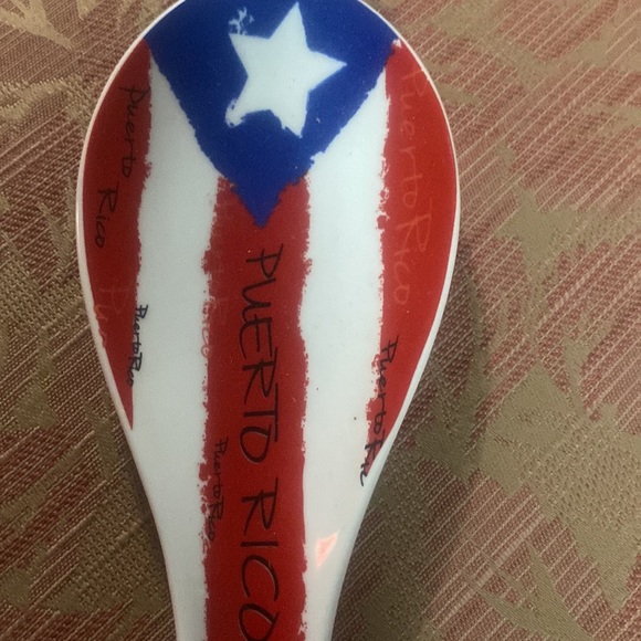 Gold tone Sterling 925🇺🇸ring 7stone Sz9+Puerto🇵🇷Rico 3-piece set+4.5”maracas set - Picture 12 of 17